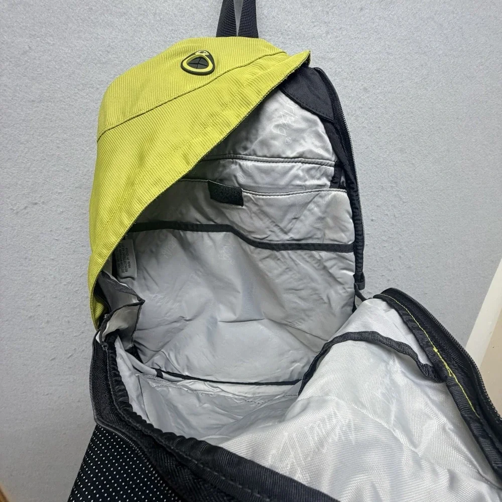AmeriBag Healthy Back Bag Lime Green and Black Sling Backpack
